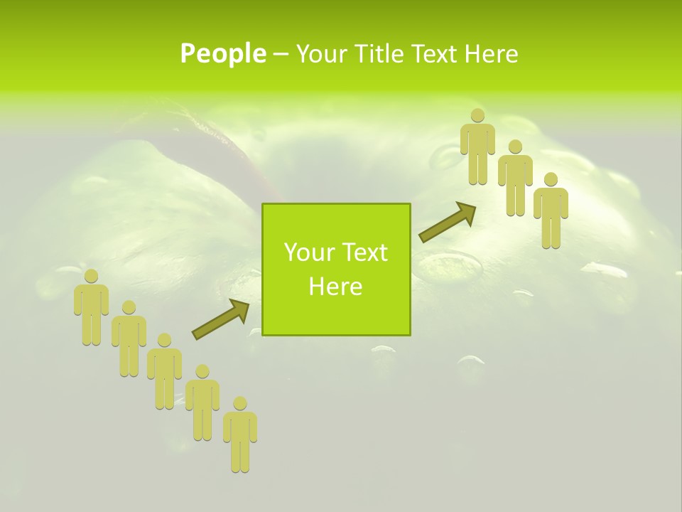 Apple Nutrition Drop PowerPoint Template