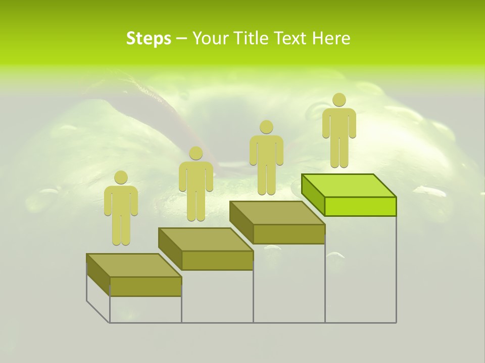 Apple Nutrition Drop PowerPoint Template