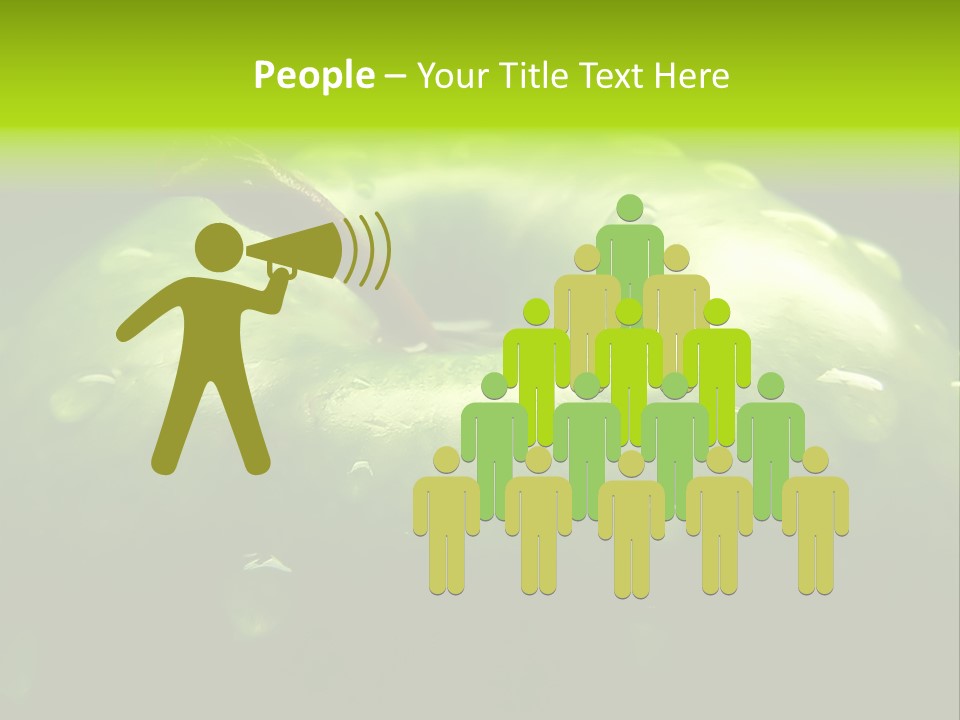 Apple Nutrition Drop PowerPoint Template