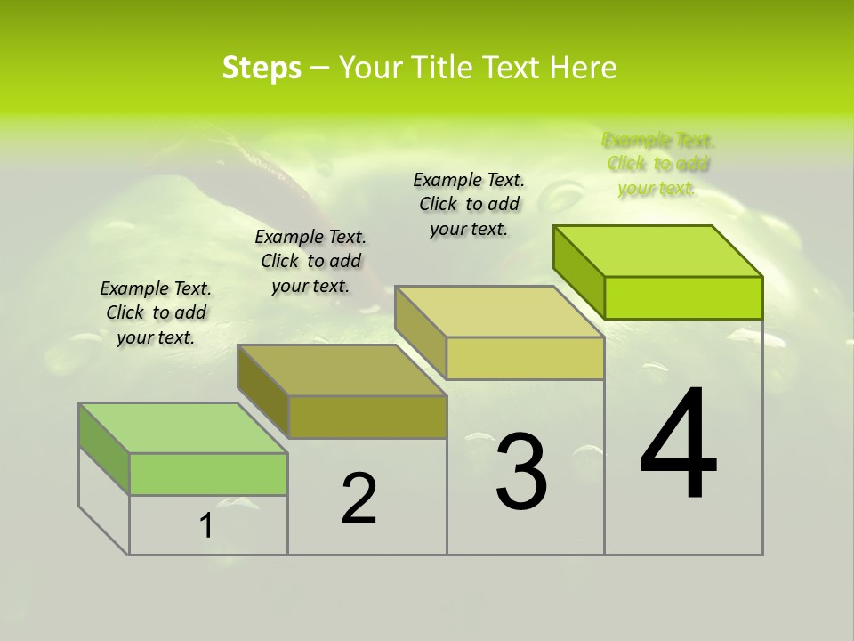 Apple Nutrition Drop PowerPoint Template