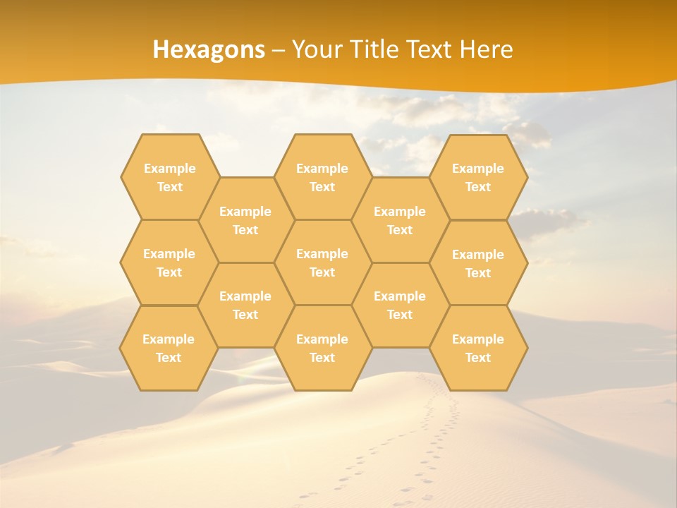 Africa Desert Hot PowerPoint Template