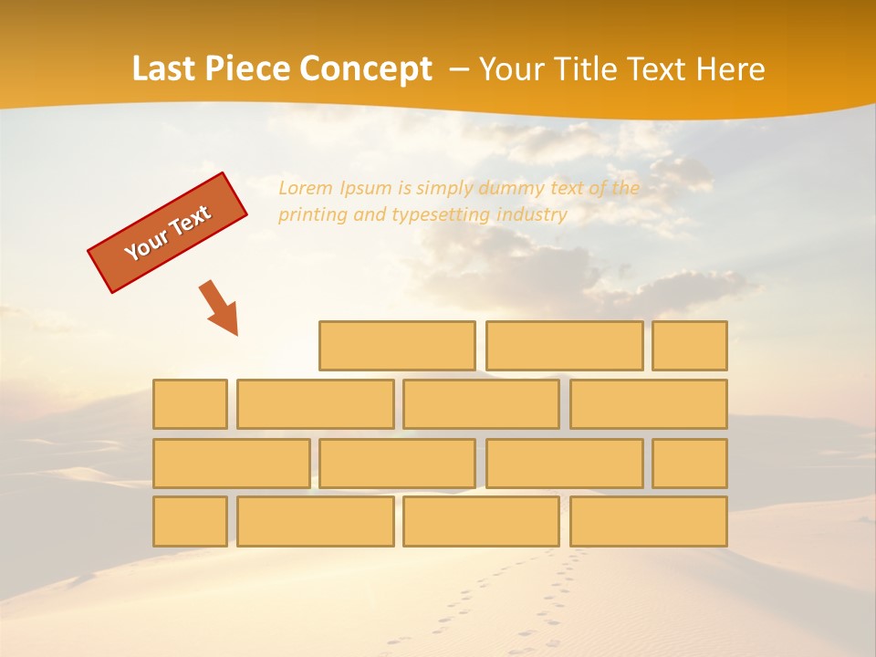 Africa Desert Hot PowerPoint Template