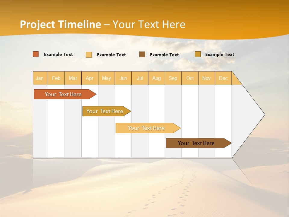 Africa Desert Hot PowerPoint Template