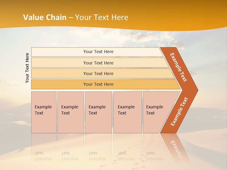 Africa Desert Hot PowerPoint Template