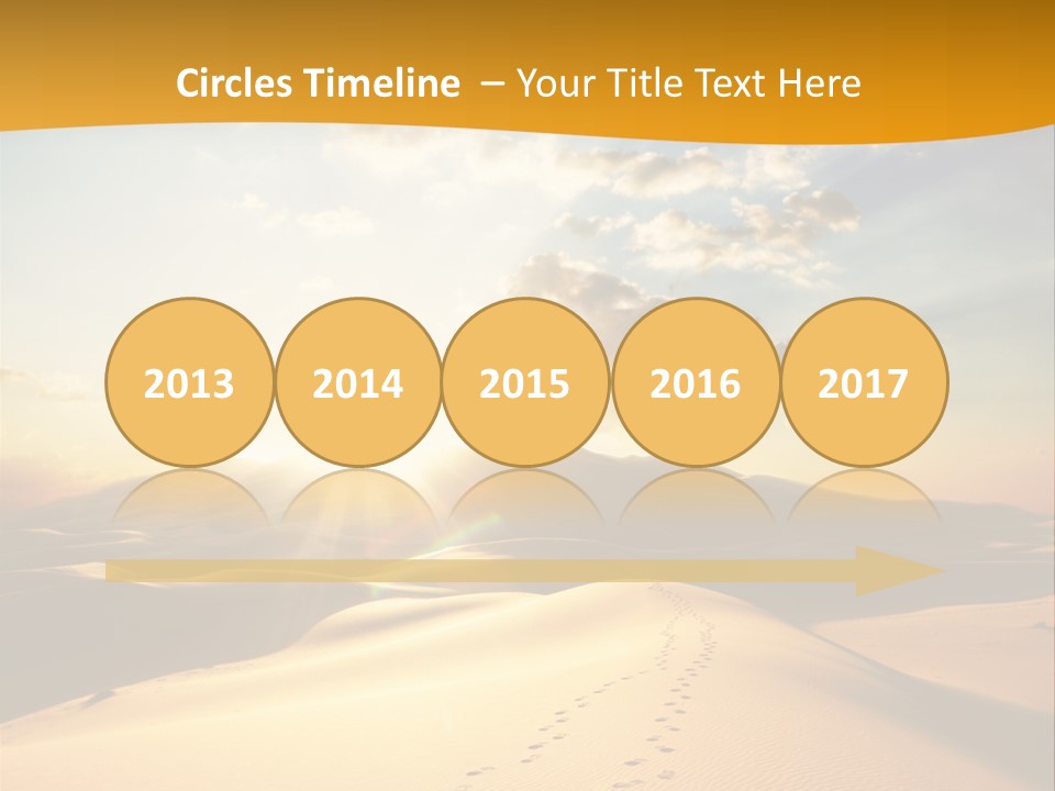 Africa Desert Hot PowerPoint Template