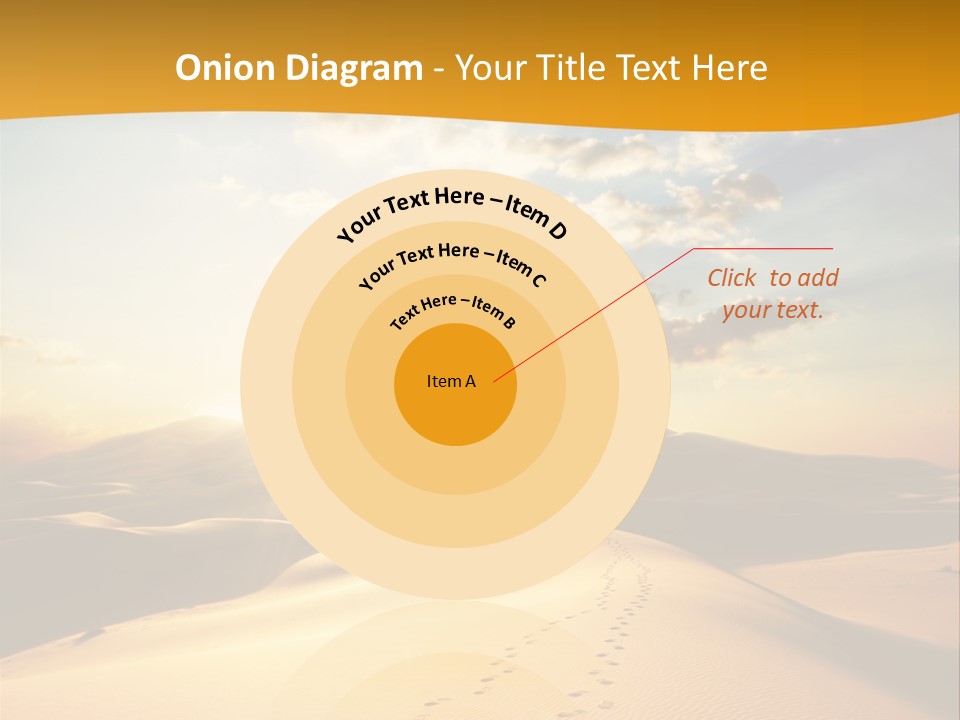 Africa Desert Hot PowerPoint Template
