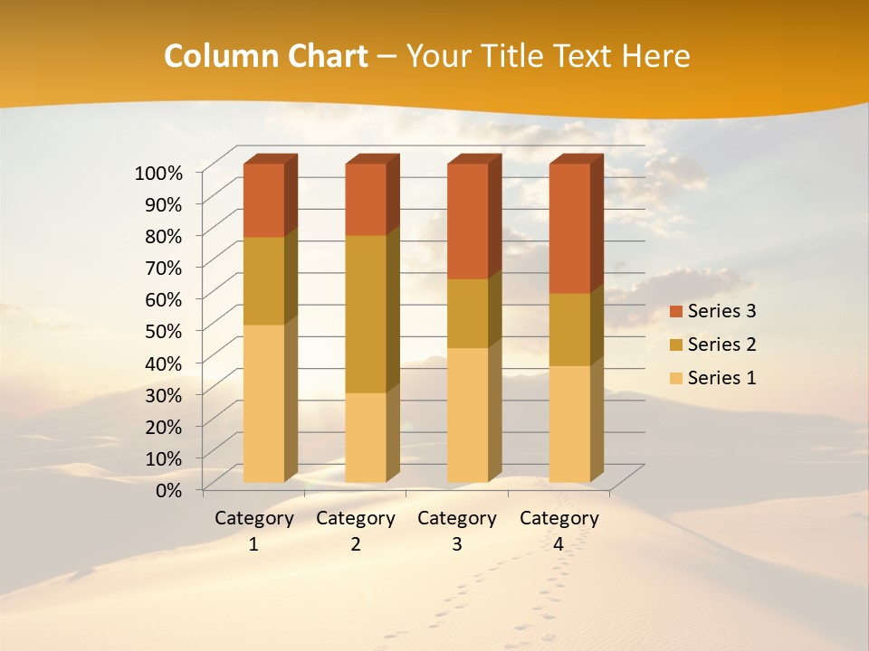 Africa Desert Hot PowerPoint Template