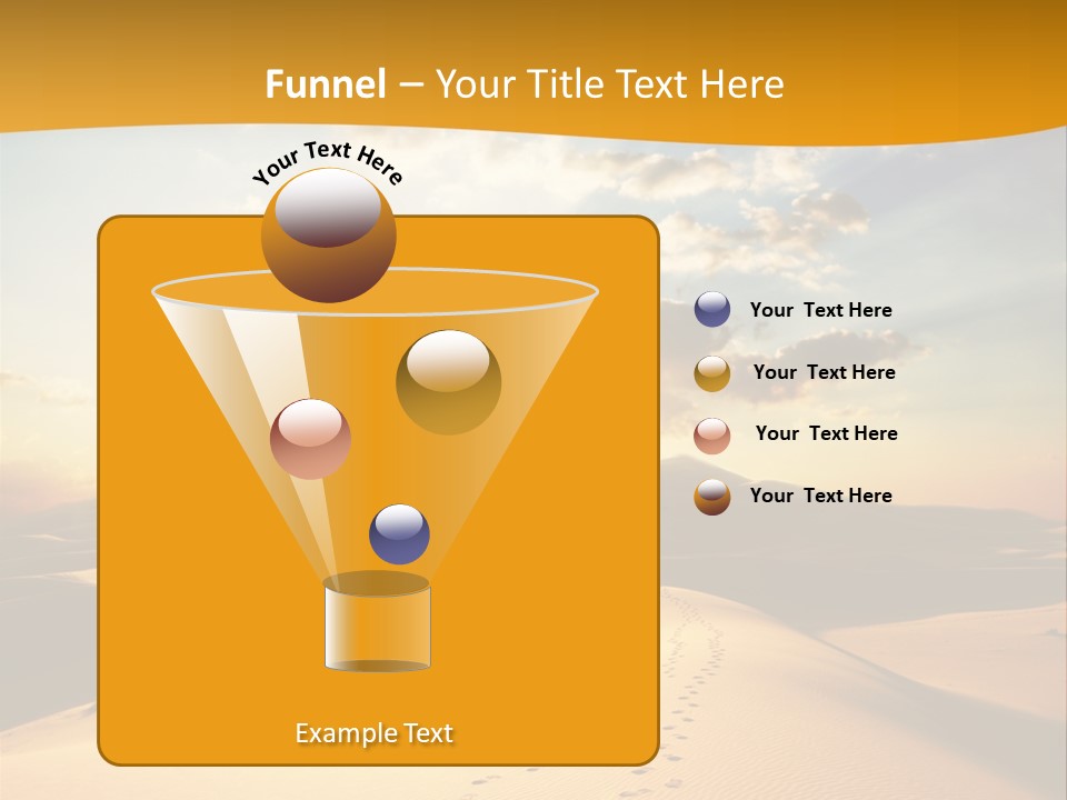 Africa Desert Hot PowerPoint Template