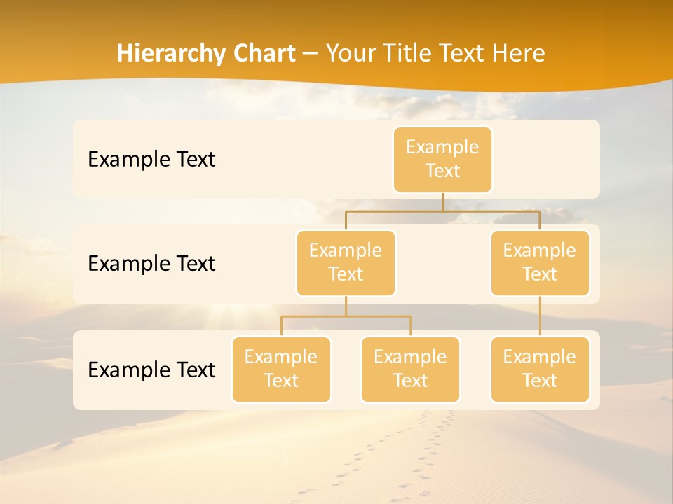 Africa Desert Hot PowerPoint Template