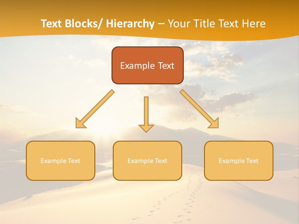 Africa Desert Hot PowerPoint Template