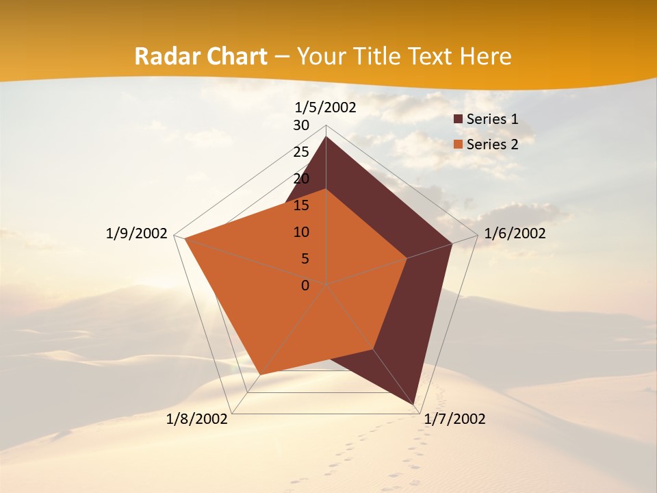 Africa Desert Hot PowerPoint Template