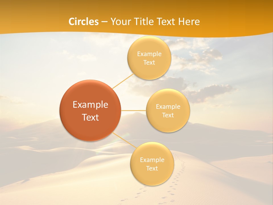 Africa Desert Hot PowerPoint Template