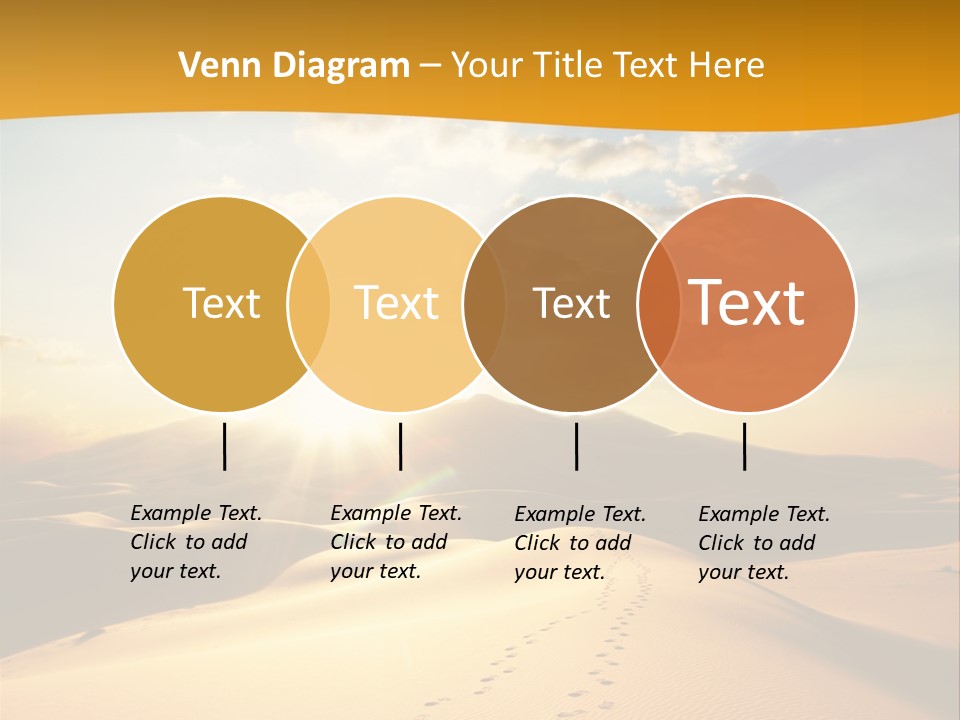 Africa Desert Hot PowerPoint Template