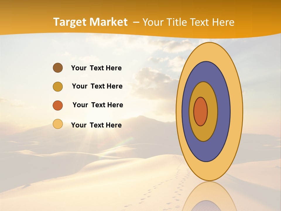 Africa Desert Hot PowerPoint Template