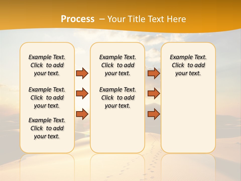 Africa Desert Hot PowerPoint Template