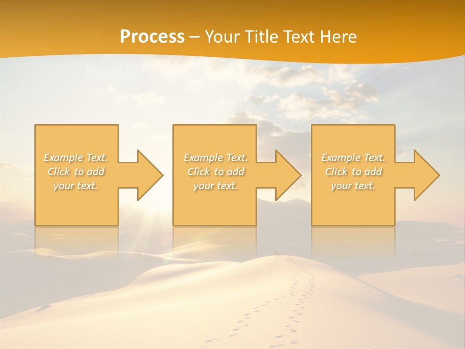 Africa Desert Hot PowerPoint Template