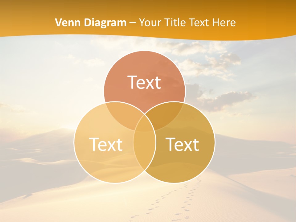 Africa Desert Hot PowerPoint Template