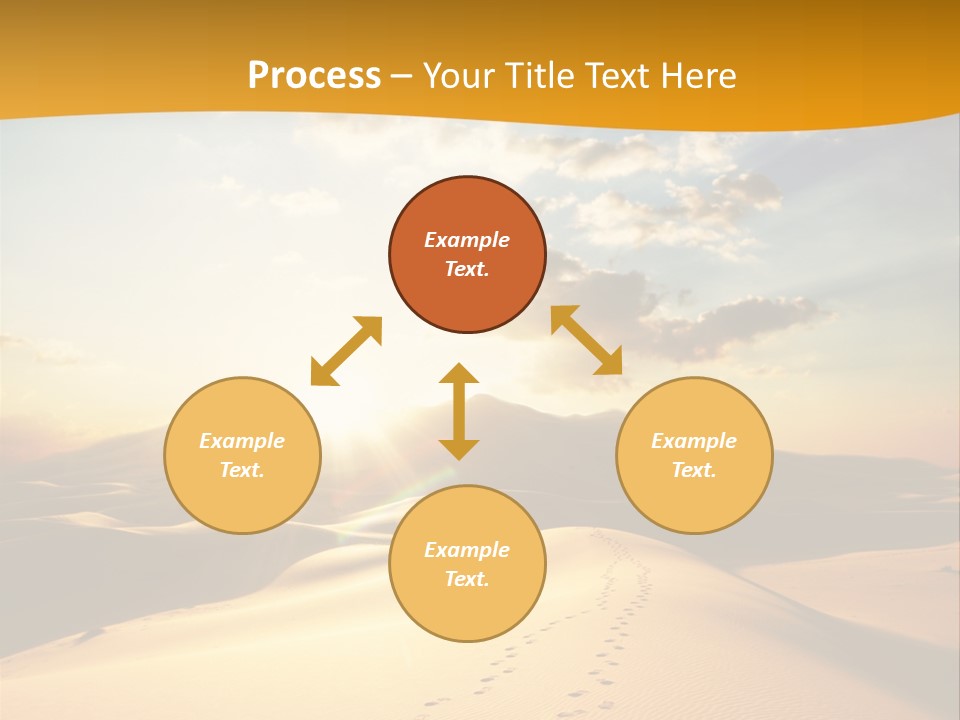 Africa Desert Hot PowerPoint Template