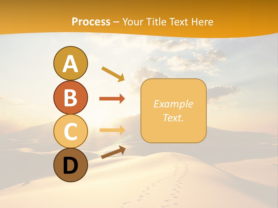 Africa Desert Hot PowerPoint Template