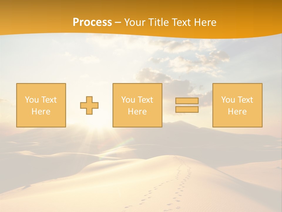 Africa Desert Hot PowerPoint Template