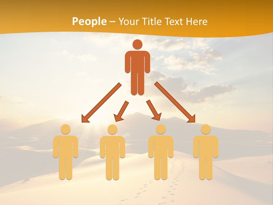 Africa Desert Hot PowerPoint Template