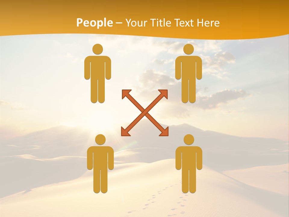 Africa Desert Hot PowerPoint Template