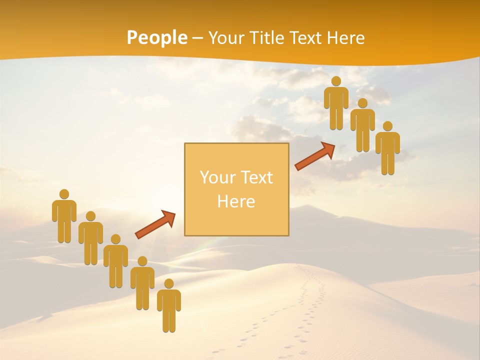 Africa Desert Hot PowerPoint Template