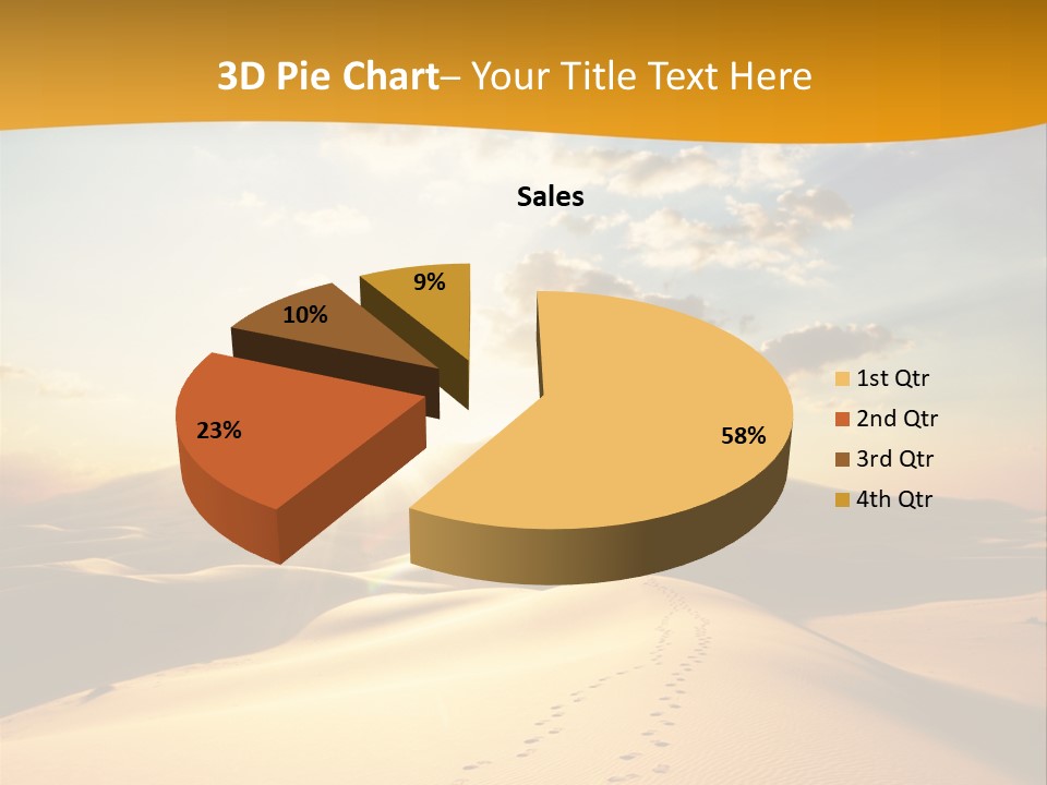 Africa Desert Hot PowerPoint Template