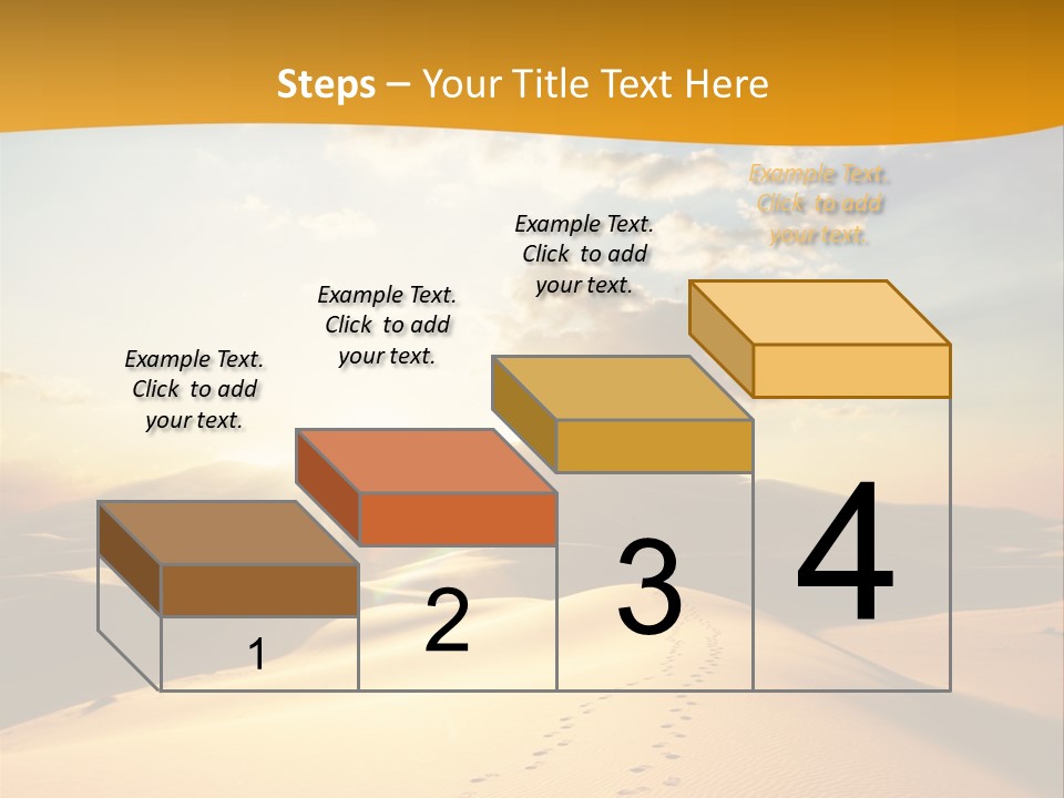 Africa Desert Hot PowerPoint Template