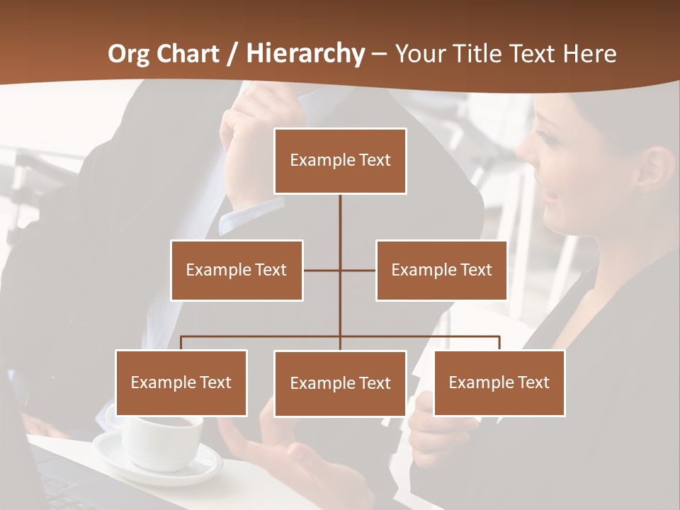 Teamwork Businessman Work PowerPoint Template