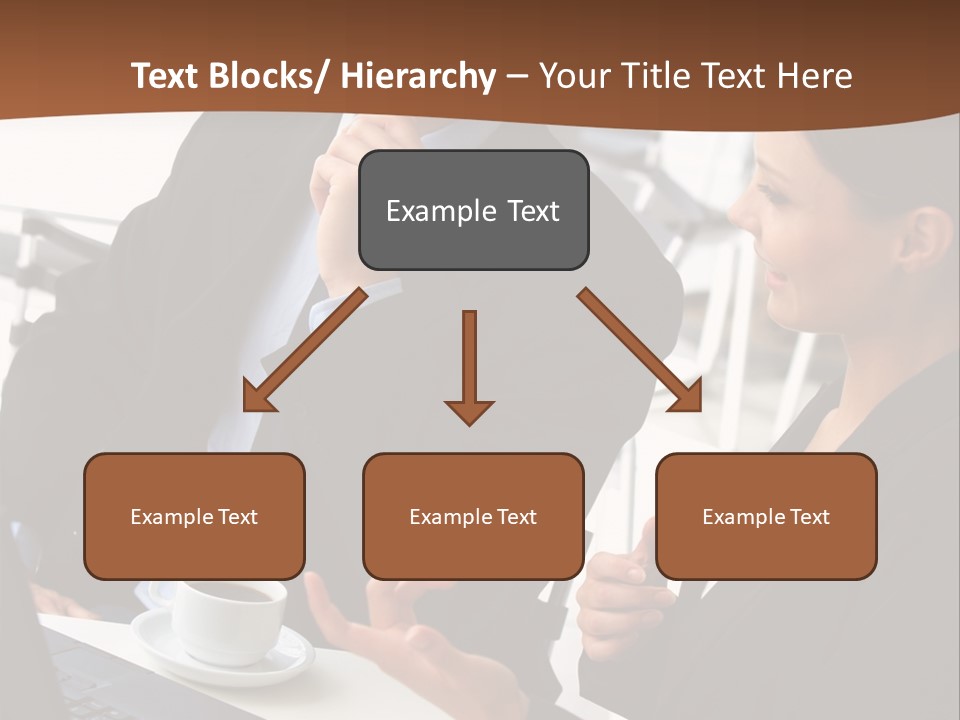 Teamwork Businessman Work PowerPoint Template