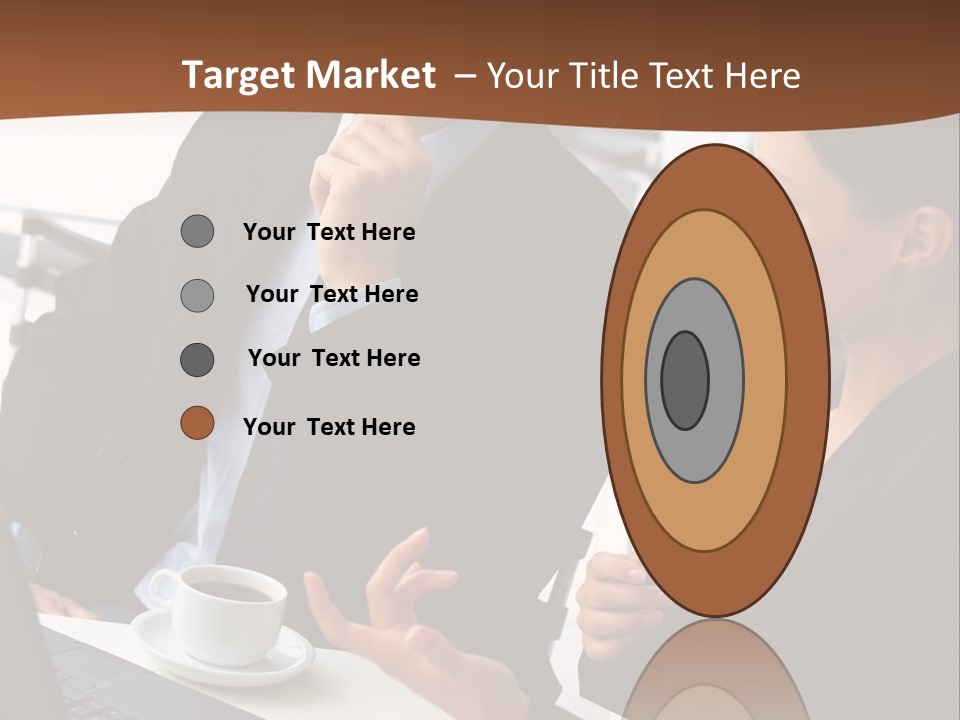 Teamwork Businessman Work PowerPoint Template