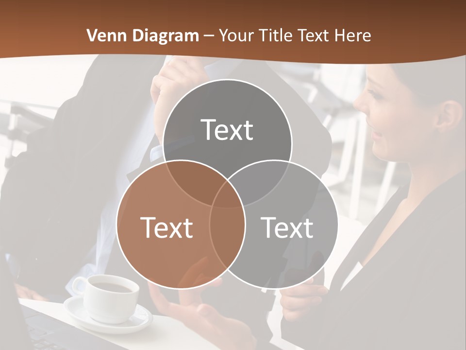 Teamwork Businessman Work PowerPoint Template