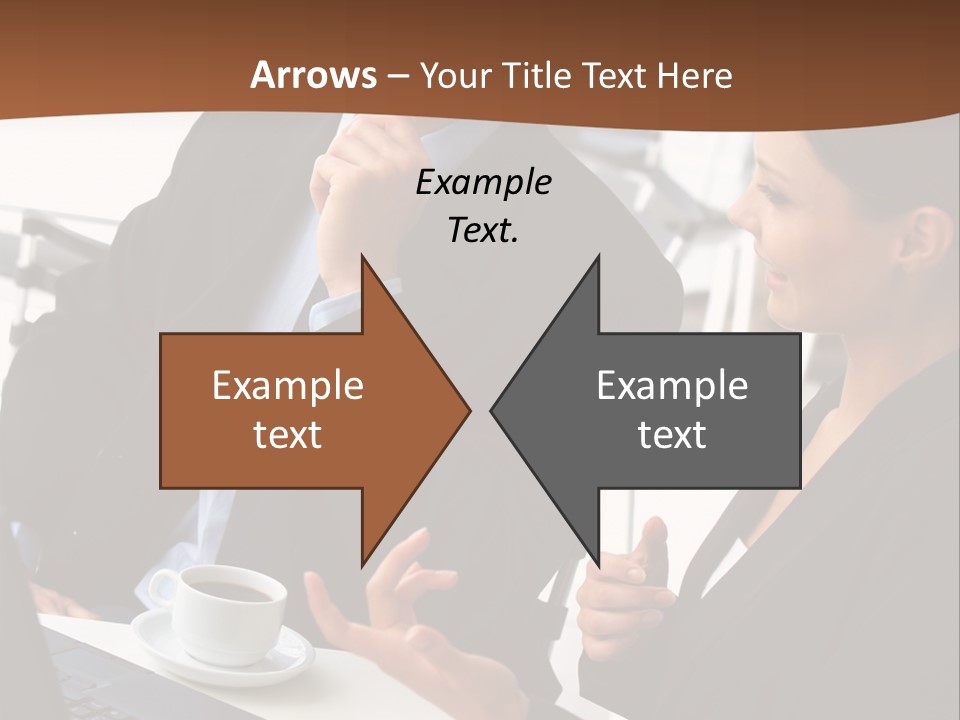 Teamwork Businessman Work PowerPoint Template