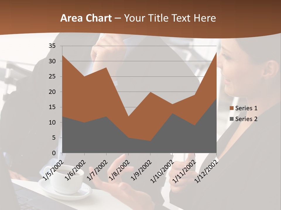 Teamwork Businessman Work PowerPoint Template
