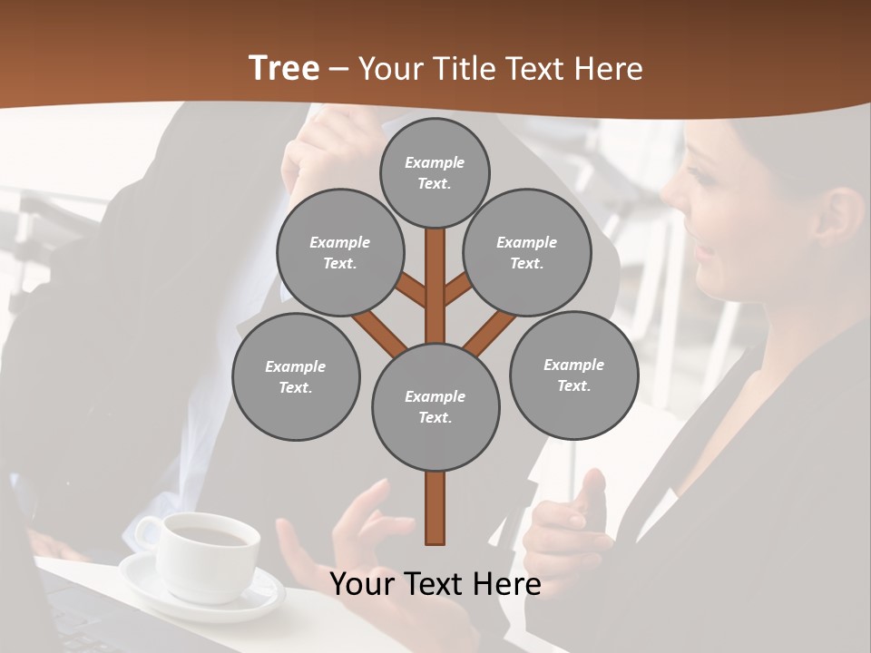 Teamwork Businessman Work PowerPoint Template