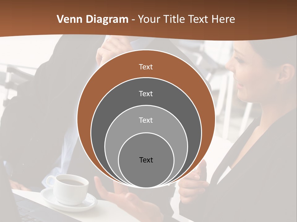 Teamwork Businessman Work PowerPoint Template