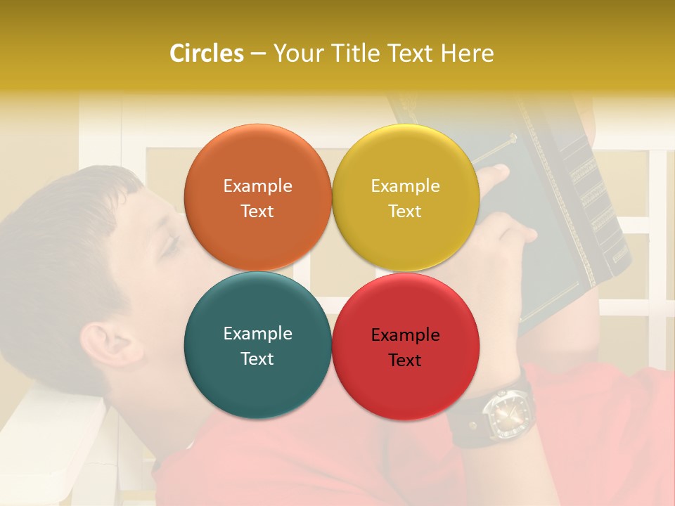 Fourteen Story Caucasian PowerPoint Template