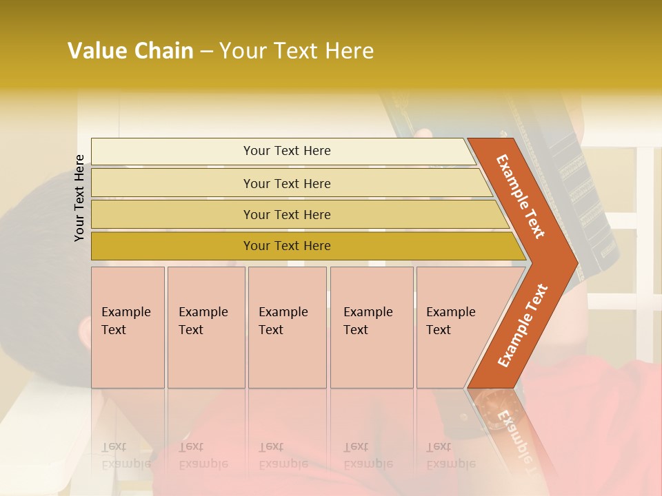 Fourteen Story Caucasian PowerPoint Template