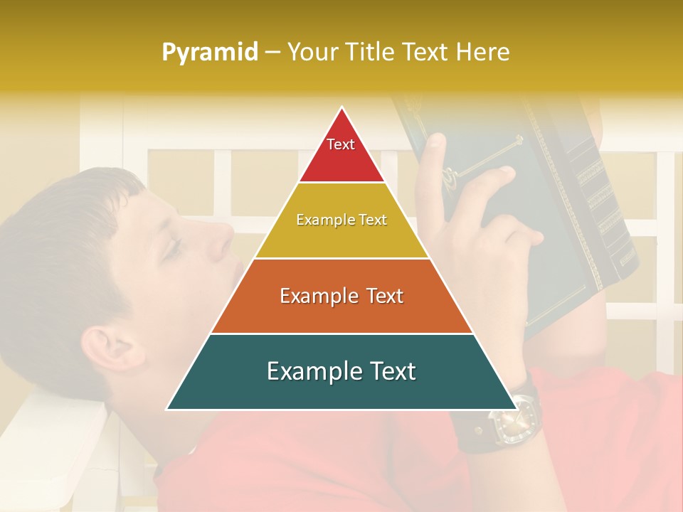 Fourteen Story Caucasian PowerPoint Template