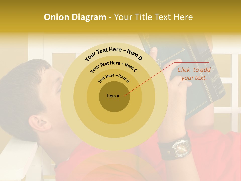 Fourteen Story Caucasian PowerPoint Template