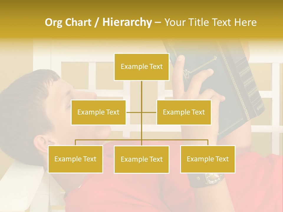 Fourteen Story Caucasian PowerPoint Template