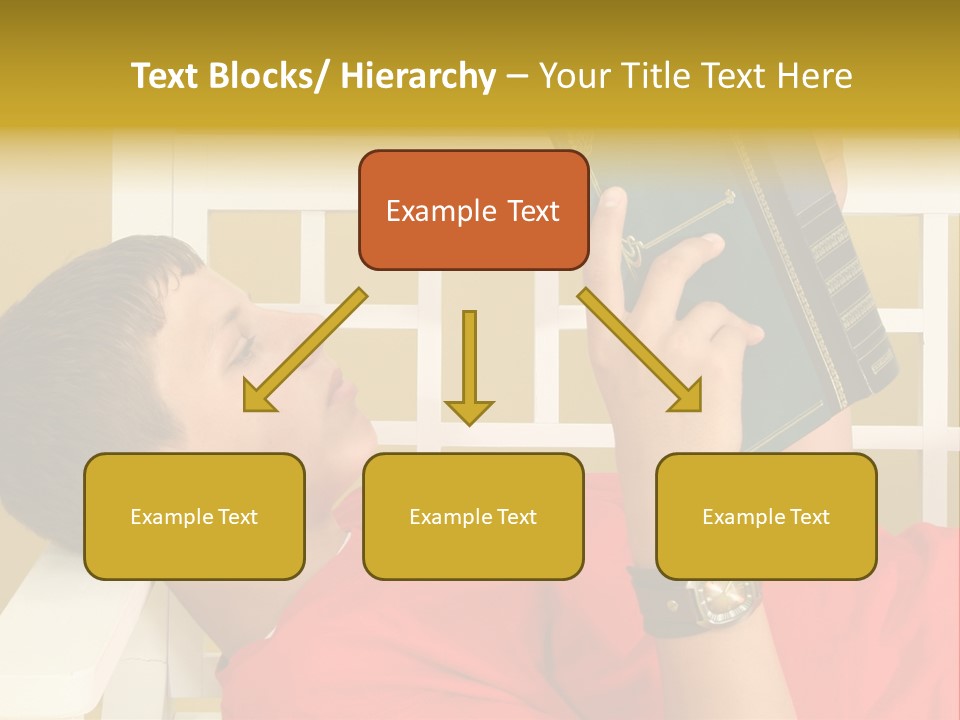 Fourteen Story Caucasian PowerPoint Template