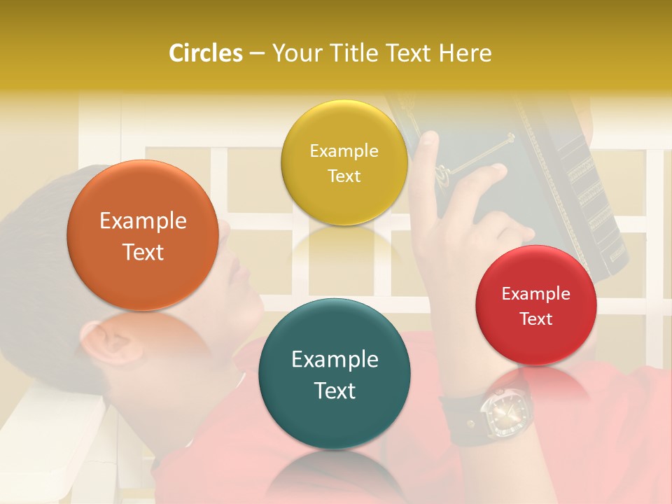 Fourteen Story Caucasian PowerPoint Template