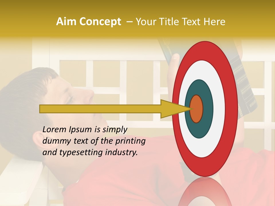 Fourteen Story Caucasian PowerPoint Template