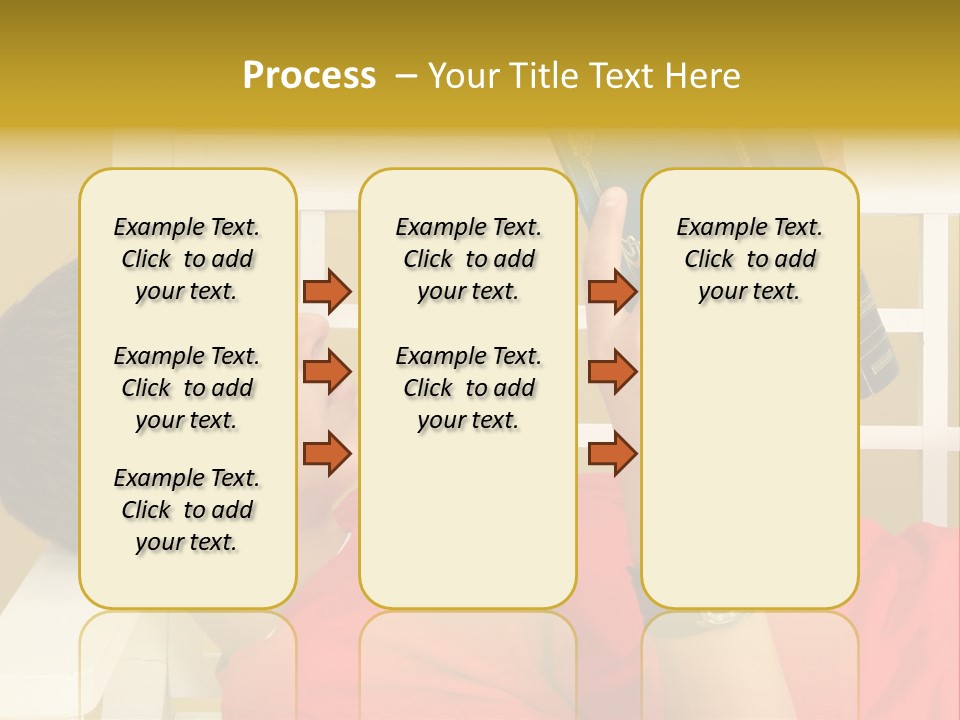 Fourteen Story Caucasian PowerPoint Template