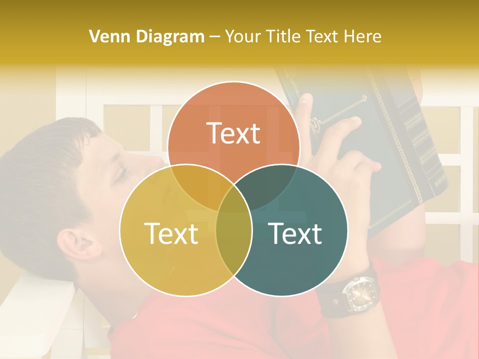 Fourteen Story Caucasian PowerPoint Template