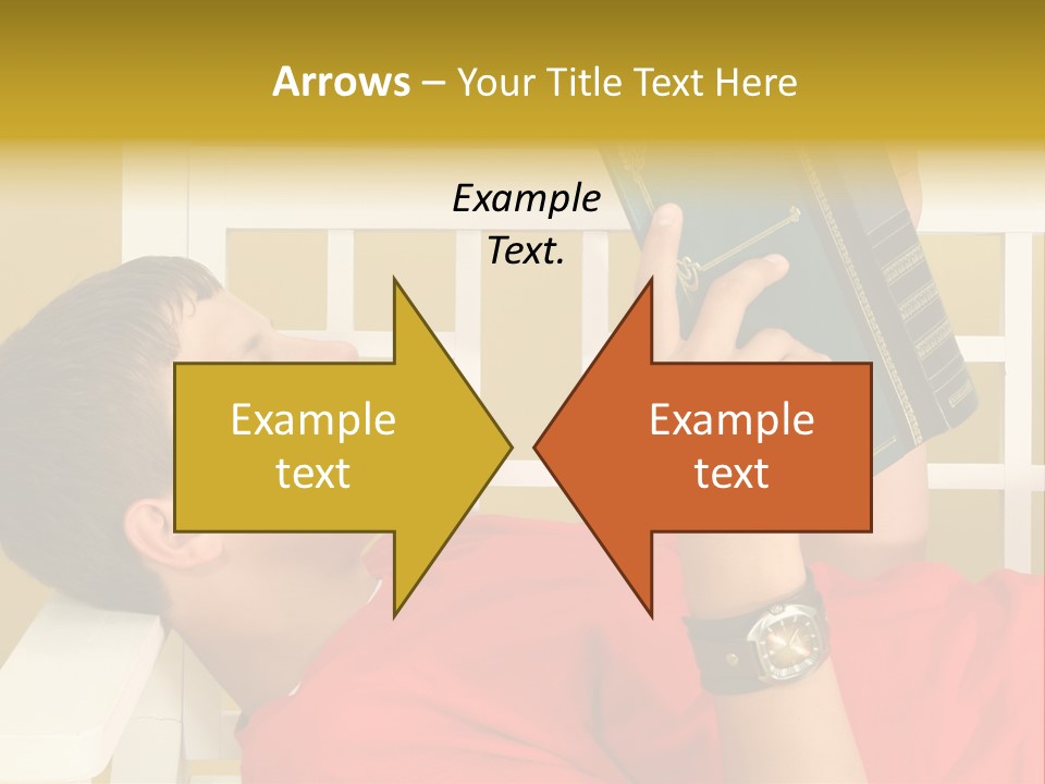 Fourteen Story Caucasian PowerPoint Template