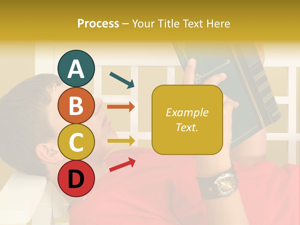 Fourteen Story Caucasian PowerPoint Template