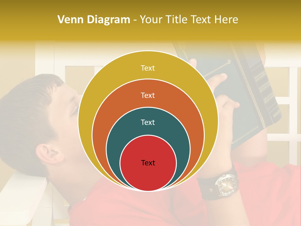Fourteen Story Caucasian PowerPoint Template